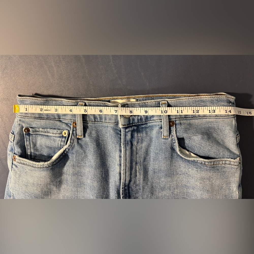 Agolde High Rise Light Blue Jeans - Picture 6 of 6
